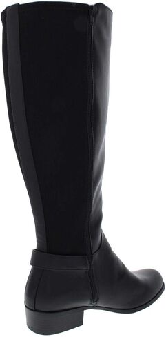 Alfani Womens Kallumm Closed Toe Mid-Calf Fashion Boots, Black, Size 7.0 in Saudi Arabia