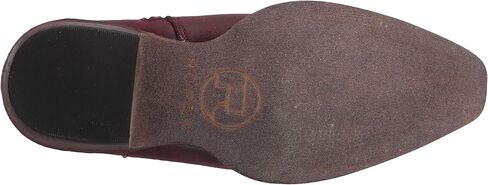 ROPER Womens Short Stuff Embossed Snip Toe Casual Boots Ankle Low Heel 1-2" - Brown in Saudi Arabia