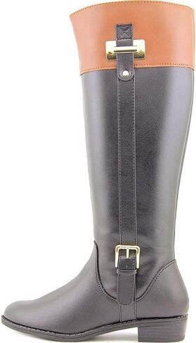 Karen Scott Womens Deliee 2 Faux Leather Riding Boots in Kuwait