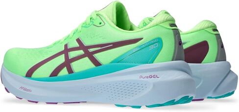 ASICS Women's GEL-KAYANO 30 LITE-SHOW Running Shoe, 10.5, LITE-SHOW/ILLUMINATE GREEN in Saudi Arabia