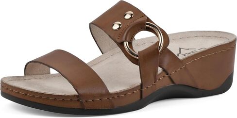 CLIFFS BY WHITE MOUNTAIN Women's Colletta Wedge Sandal in Saudi Arabia