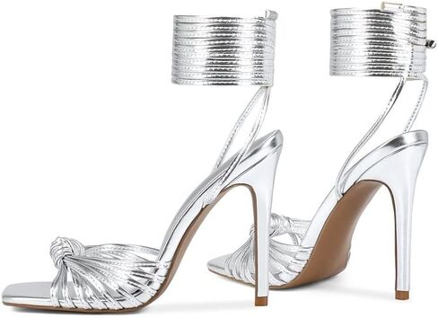 Women's Open Toe Lace up Strappy Heels in Saudi Arabia