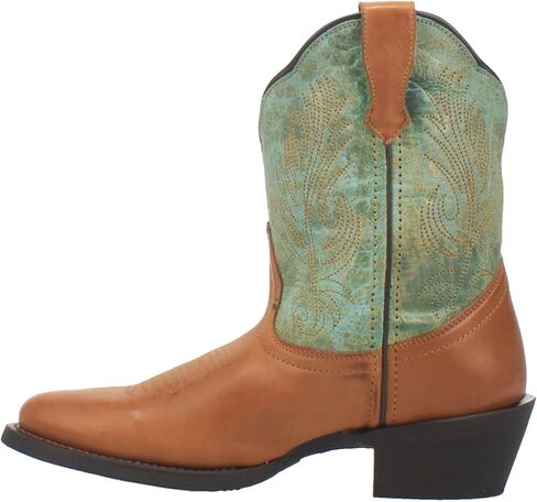 Laredo Womens Tori Round Toe Casual Boots Ankle Low Heel 1-2" - Beige, Brown in Saudi Arabia