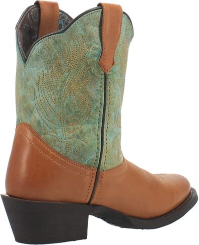 Laredo Womens Tori Round Toe Casual Boots Ankle Low Heel 1-2" - Beige, Brown in Saudi Arabia
