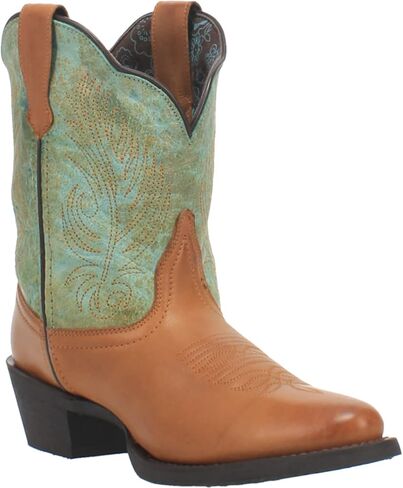 Laredo Womens Tori Round Toe Casual Boots Ankle Low Heel 1-2" - Beige, Brown in Saudi Arabia
