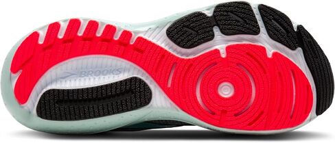 Brooks Women’s Glycerin GTS 21 Supportive Running Shoe - Cloud/Black/Pink - 10 Medium in Saudi Arabia