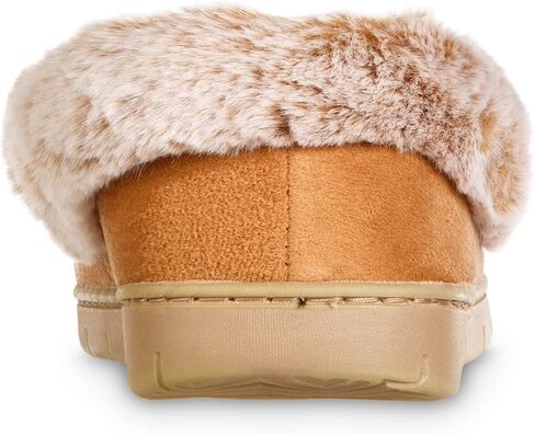 isotoner Women's Microsuede Moccasin Slippers Non-Slip, Indoor/Outdoor, Memory Foam, Machine Washable in Saudi Arabia