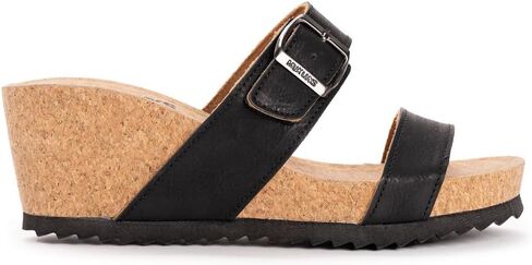 MUK LUKS Women's Winona Wedge Sandal in Saudi Arabia
