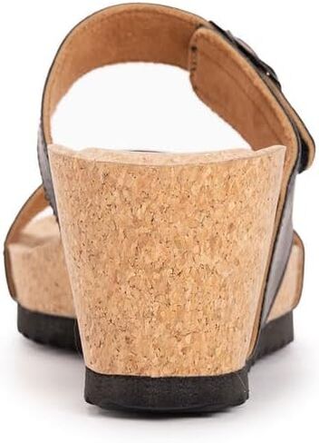 MUK LUKS Women's Winona Wedge Sandal in Saudi Arabia