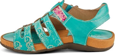 Spring Step L'Artiste Women's ACTIONETTA Artistic Sandals with Multiple Hook and Loop Closures in Saudi Arabia