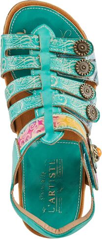 Spring Step L'Artiste Women's ACTIONETTA Artistic Sandals with Multiple Hook and Loop Closures in Saudi Arabia