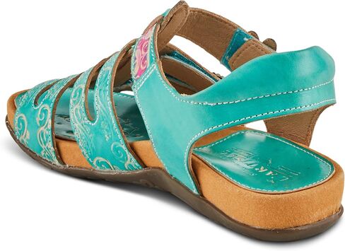Spring Step L'Artiste Women's ACTIONETTA Artistic Sandals with Multiple Hook and Loop Closures in Saudi Arabia