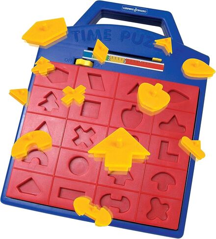 Winning Fingers Shape Toy Puzzle Game – Pop Up Board Game with Shape Puzzles - Two Players Concentration Games Puzzle Board Matching Game - Educational Toy for Kids 3 Years and Older in Saudi Arabia