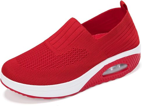 أحذية رياضية نسائية للمشي لتقويم العظام، أحذية شبكية قابلة للتنفس للرضاعة، كاجوال وتمشية الكلب in Kuwait