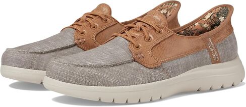 Skechers Women's Hands Free Slip-ins On-The-go Flex-Coastal Sky Boat Shoe in Saudi Arabia