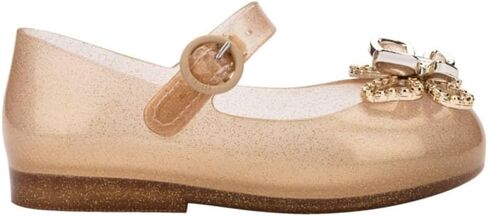 mini melissa Sweet Love Fly Mary Jane Jelly Shoes for Babies & Toddlers - Ballet Flats w/Butterfly Design & Adjustable Strap in Saudi Arabia