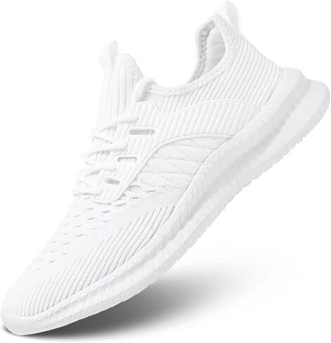Kvovzo Womens Walking Shoes Slip On Lightweight Breathable Work Gym Casual Sneakers Running Tennis Sport in Saudi Arabia