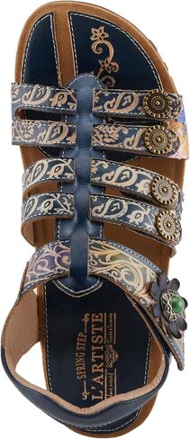 Spring Step L'Artiste Women's ACTIONETTA Artistic Sandals with Multiple Hook and Loop Closures in Saudi Arabia