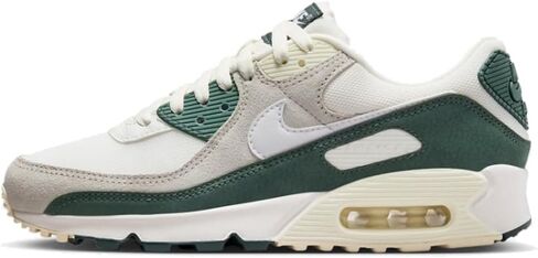Nike Air Max 90 Women's Shoes (FZ5163-133, SAIL/Vintage Green/Coconut Milk) Size 6.5 in Saudi Arabia