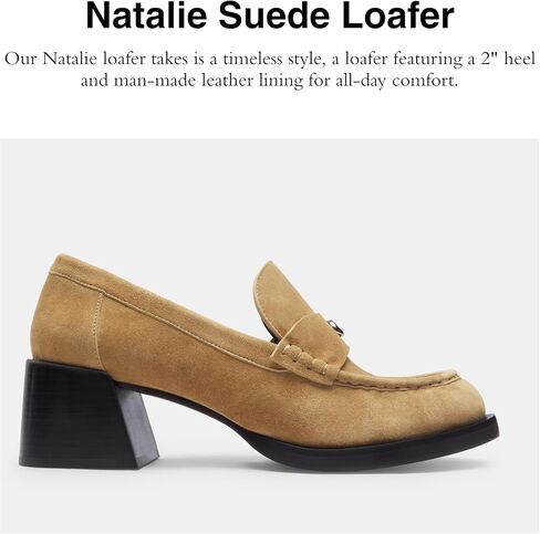 Coach women's Natalie Suede Loafer in Saudi Arabia