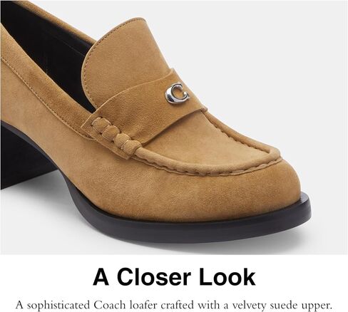 Coach women's Natalie Suede Loafer in Saudi Arabia