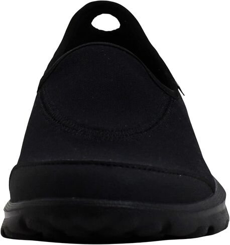 Skechers Performance Women's Go Walk Slip-On Walking Shoe, Black/Charcoal, 6 M US in Saudi Arabia