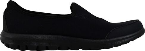 Skechers Performance Women's Go Walk Slip-On Walking Shoe, Black/Charcoal, 6 M US in Saudi Arabia