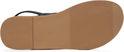 ALICEPUB Women's Comfortable Flat Sandals, Two Strap Ankle Buckle Sandals Open Toe Leather Summer Flat Sandals for Women in Saudi Arabia