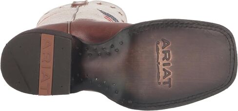 Ariat Women's WMS Circuit Patriot Sdle Up/Crakld White Western Boot in Saudi Arabia