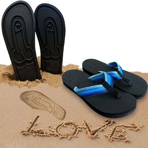 Hidden Shaped Flops Flip Flops Funny Prank Slippers for Adults Flip-Flop Sandals for Summer Fun Quick-Dry Durable Sole Creative Novelty Gag Gifts for Beach Parties Boating in Saudi Arabia