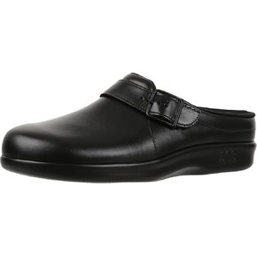 SAS Clog Comfort Slip On Black 8.5 WW - Double Wide (D)