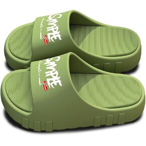Cloud Slides for Women Men Thick Sole Pillow Slippers Non Slip Shower Bath Platform Foam Sandals for Indoor Outdoor House Pool