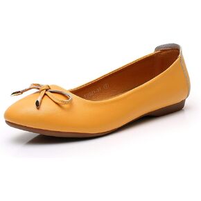 VenusCelia Women's Bowknot Ballet Dance Flat Shoe