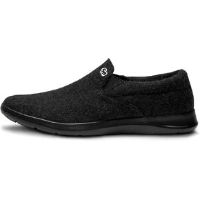 Merinos Women's Slip On Fashion Sneakers, Slide on Casual Shoe, Made with Australian Wool, Lightweight & Durable Tennis Shoes