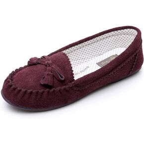 Moccasin Slippers for Women Flat Casual Comfortable Loafer Shoes Womens Moccasin Slippers Spring Driving Moccasins Shoes