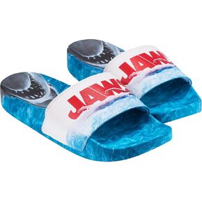 Odd Sox, Slide, Slip On Sandal, Jaws, Soft, Comfortable, Unisex