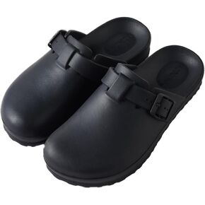 Roxoni Women's Clogs with Adjustable Buckle, Antislip Sole, Mules & Slippers