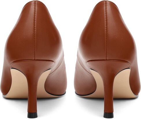 Women's Pumps, Pointed Closed Toe Kitten Heels for Women, Comfortable Mid Heel Women's Dress Shoes in Saudi Arabia