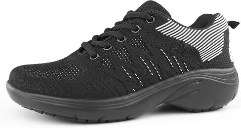 أحذية مشي نسائية من Hawkwell قابلة للتنفس وغير قابلة للانزلاق، أحذية رياضية عصرية للمشي للتمريض in Kuwait