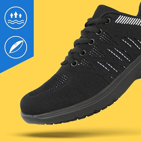 أحذية مشي نسائية من Hawkwell قابلة للتنفس وغير قابلة للانزلاق، أحذية رياضية عصرية للمشي للتمريض in Kuwait