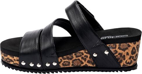 Corkys Footwear Women's Voyage 2 inch Slip-On Wedge in Saudi Arabia