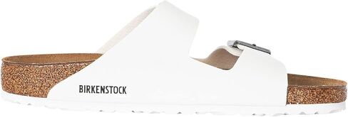 Birkenstock Women's Arizona Birko-Flo White Birko-Flor Sandals - 42 R EU (US Men EU's 9-9.5, US Women EU's 11-11.5) in Saudi Arabia