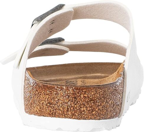 Birkenstock Women's Arizona Birko-Flo White Birko-Flor Sandals - 42 R EU (US Men EU's 9-9.5, US Women EU's 11-11.5) in Saudi Arabia