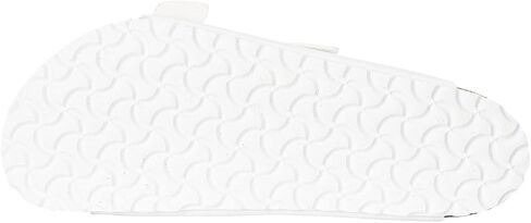 Birkenstock Women's Arizona Birko-Flo White Birko-Flor Sandals - 42 R EU (US Men EU's 9-9.5, US Women EU's 11-11.5) in Saudi Arabia