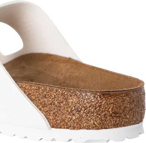 Birkenstock Women's Arizona Birko-Flo White Birko-Flor Sandals - 42 R EU (US Men EU's 9-9.5, US Women EU's 11-11.5) in Saudi Arabia