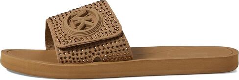 Michael Kors, Women, Mk Charm Slide, Camel, 6, Medium in Saudi Arabia