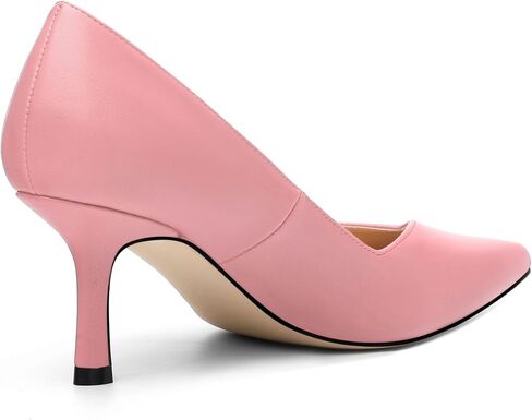 Women's Pumps, Pointed Closed Toe Kitten Heels for Women, Comfortable Mid Heel Women's Dress Shoes in Saudi Arabia