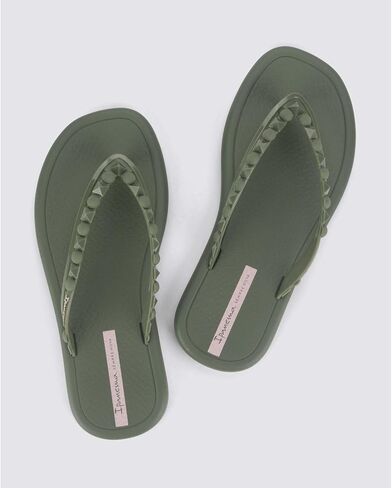 شبشب نسائي من Ipanema Meu Sol Rasteira - شبشب مرصع للنساء، شبشب مع دعم للقوس، شبشب شاطئ، شبشب نسائي أنيق، صنادل مرصعة in Kuwait