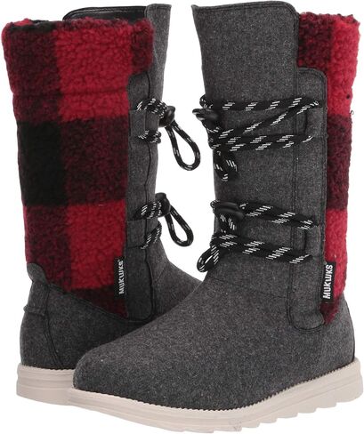 MUK LUKS Women's Lace Up Fashion Boot in Saudi Arabia