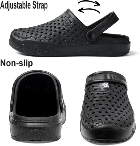 Unisex Garden Clogs Shoes Comfy Slippers Sandals Shower Beach Shoes Ultralight for Women Men in Saudi Arabia